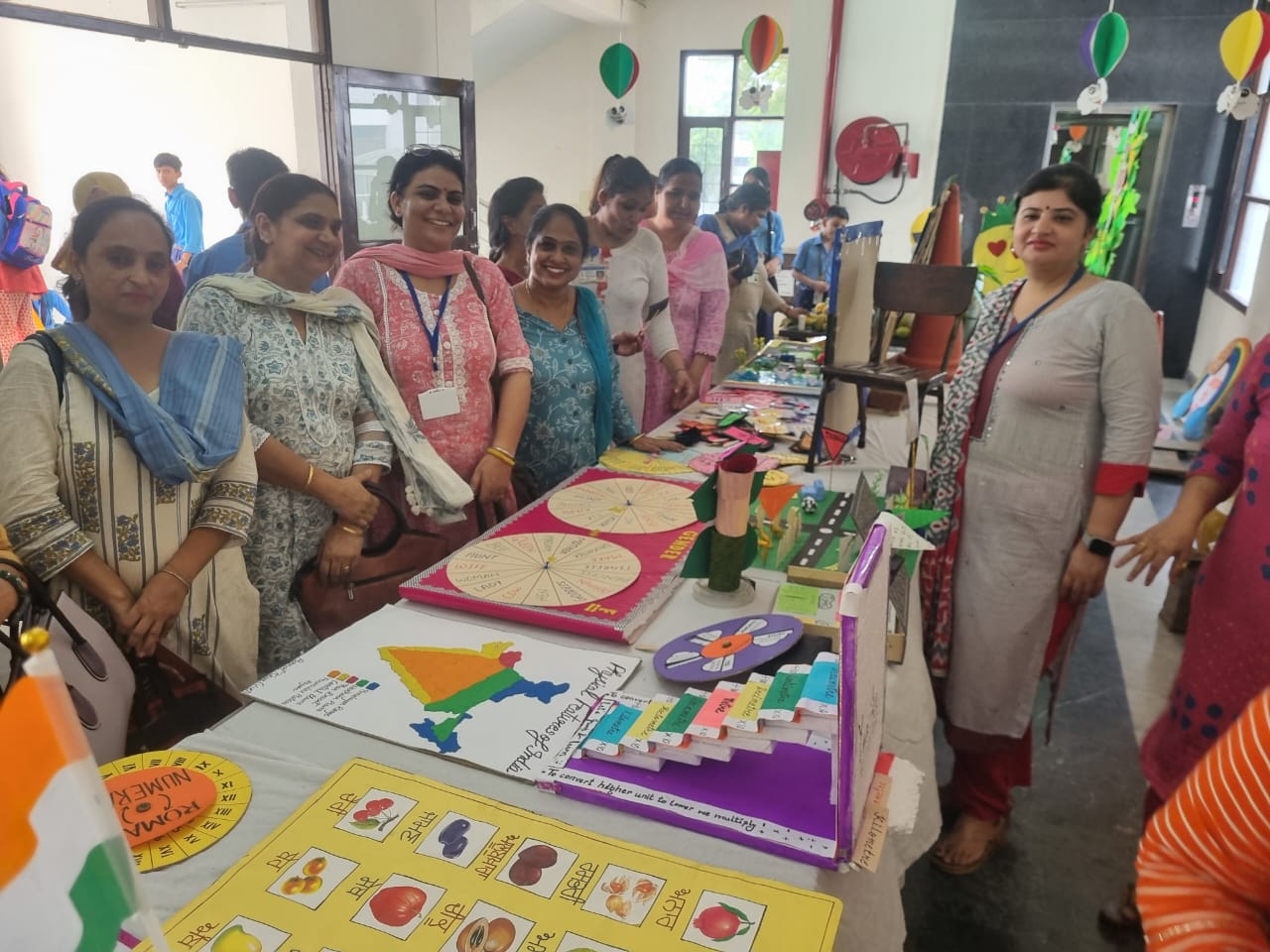 Adoption of Innovation- Exhibition of Teaching Learning Aids at BVM Kitchlu Nagar, Ludhiana